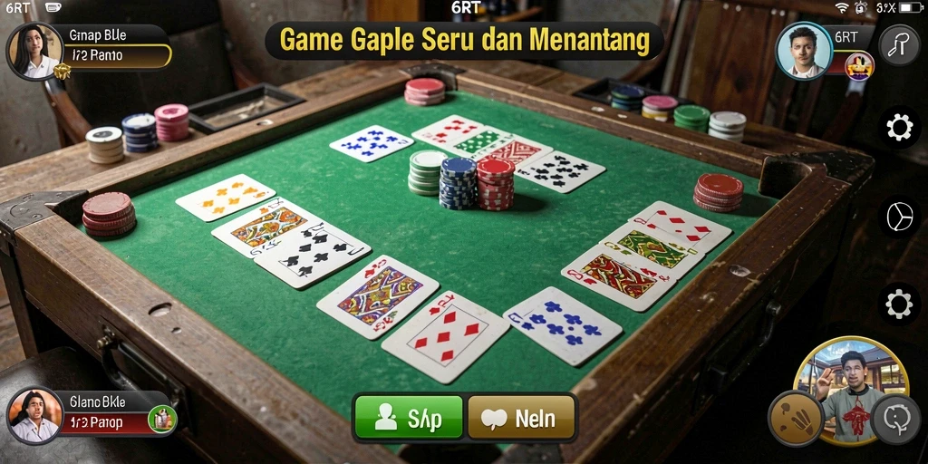 Tampilan gameplay seru dari 6RT yang penuh strategi.