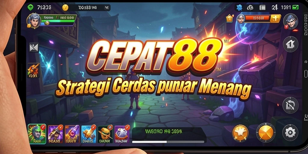 Tangkapan layar gameplay menegangkan dari CEPAT88