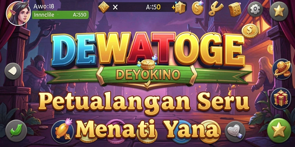 Tampilan gameplay DEWATOGEL yang menakjubkan dan penuh tantangan.