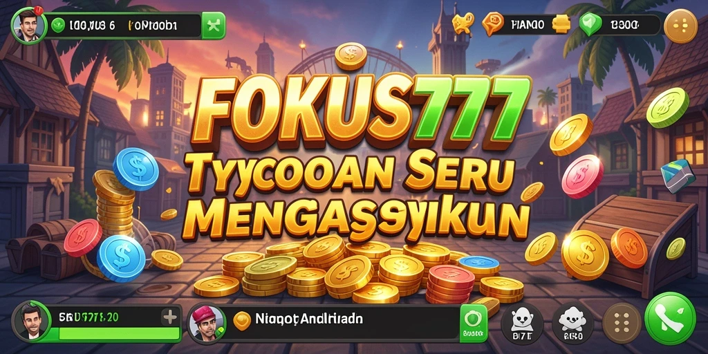 Tampilan menarik dari gameplay Tycoon FOKUS777 yang menegangkan.