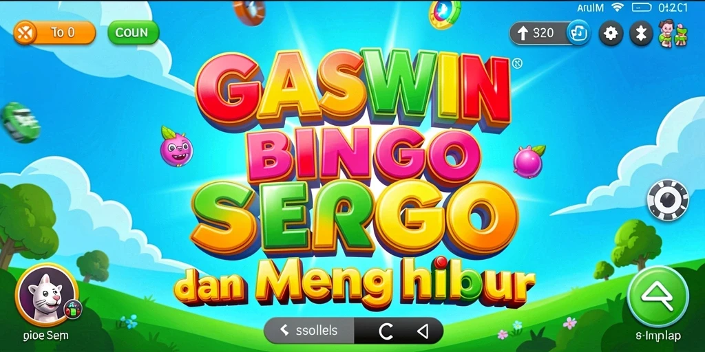 Tangkapan layar GASWIN menampilkan momen seru permainan Bingo.