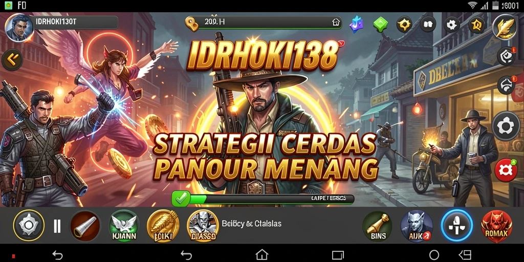 Tampilan gameplay IDRHOKI138 yang seru dan menegangkan.