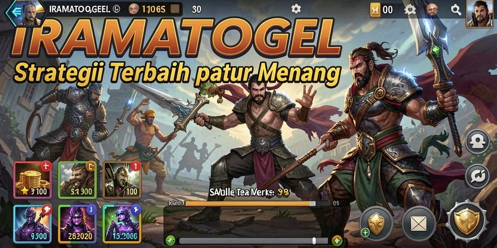 Tampilan menawan dari gameplay IRAMATOGEL yang penuh strategi.