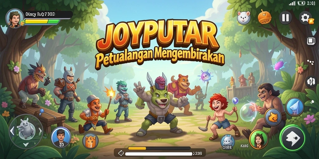 Tangkapan layar gameplay <strong>JOYPUTAR</strong> menampilkan petualangan seru yang memukau.