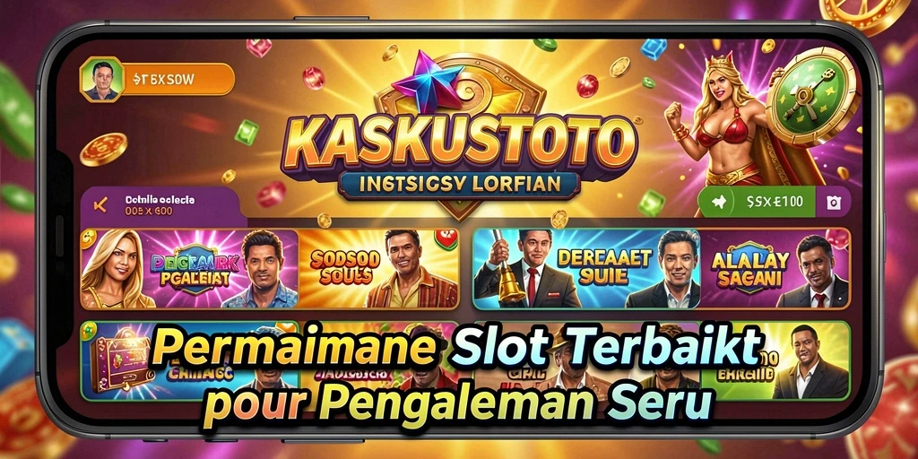 Gameplay Slot KASKUSTOTO yang mendebarkan dengan berbagai tema.