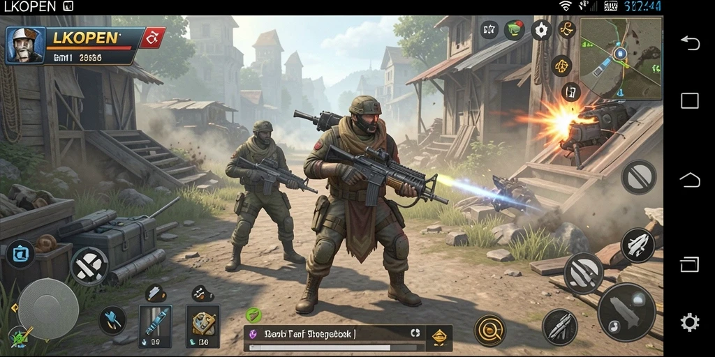 Tampilan menarik dari gameplay LKOPEN yang penuh strategi.