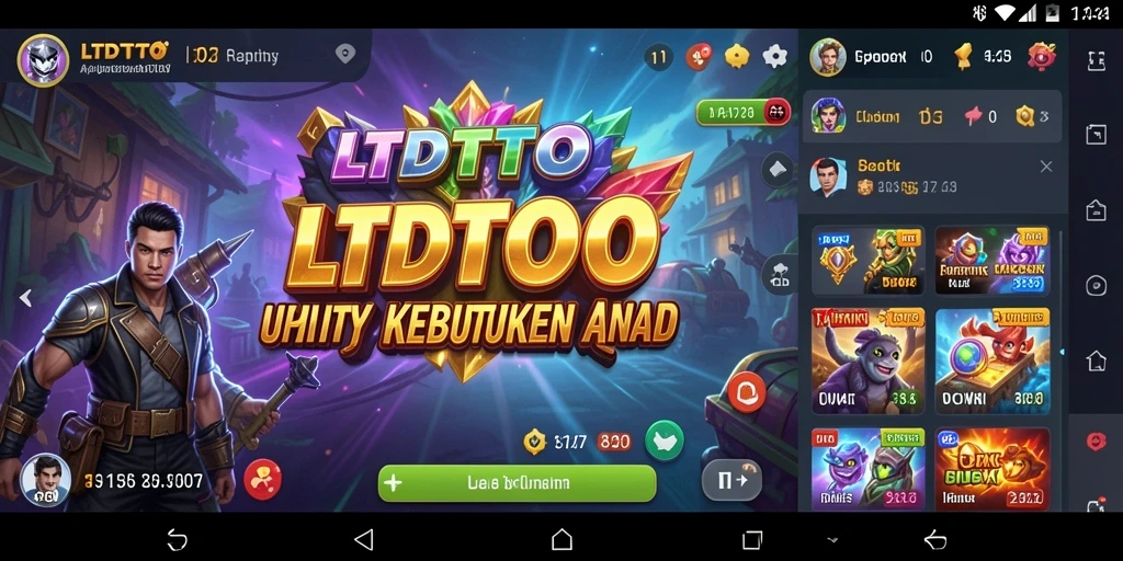 Tampilan antarmuka LTDTOTO yang intuitif dan mudah digunakan.