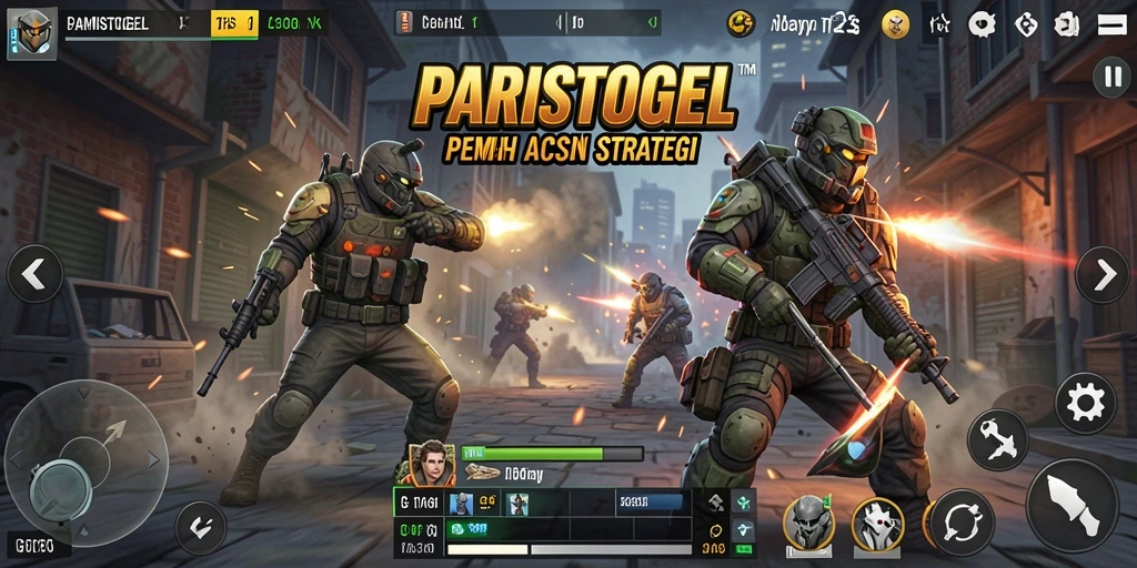 Tangkapan layar utama dari gameplay seru PARISTOGEL.