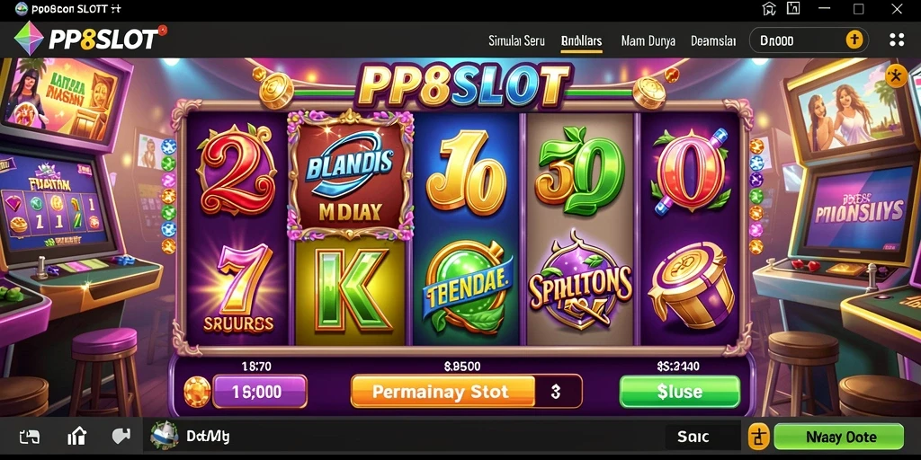 Tampilan gameplay PP8SLOT yang mendebarkan dan menarik.
