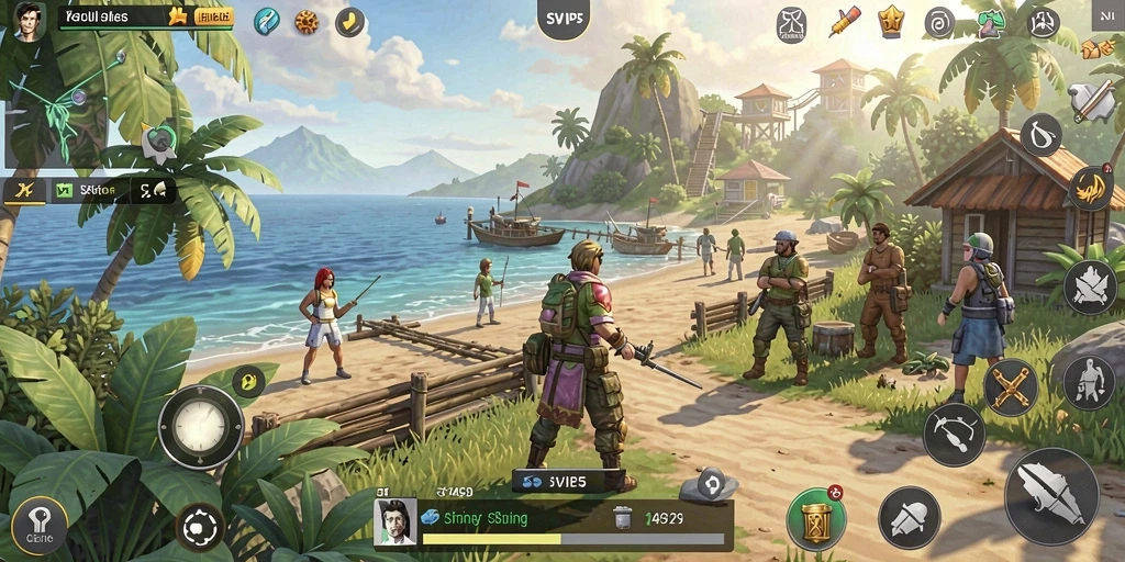 Tampilan gameplay menarik dari SVIP5 yang menawan.